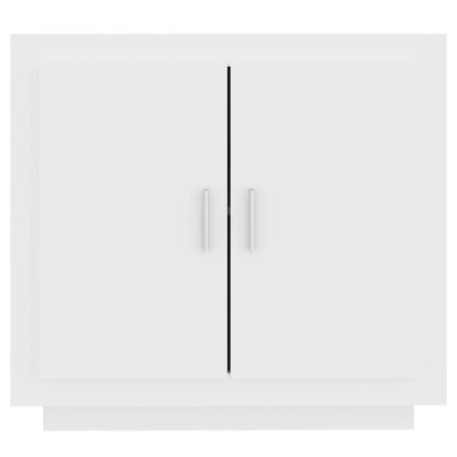 Credenza Bianco 80x40x75 cm in Legno Compensato - homemem39