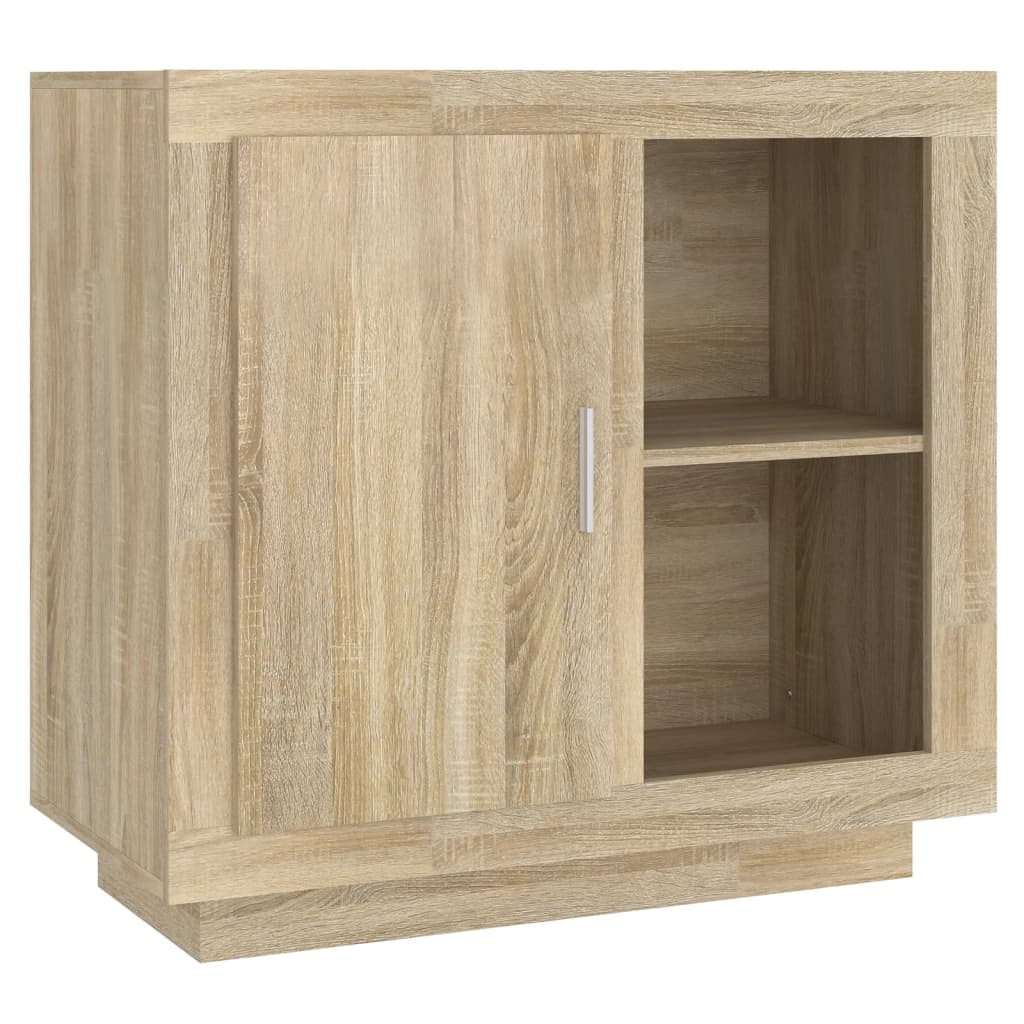 Credenza Rovere Sonoma 80x40x75 cm - homemem39