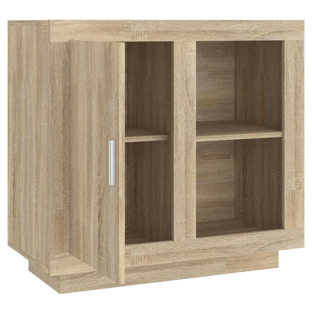 Credenza Rovere Sonoma 80x40x75 cm - homemem39