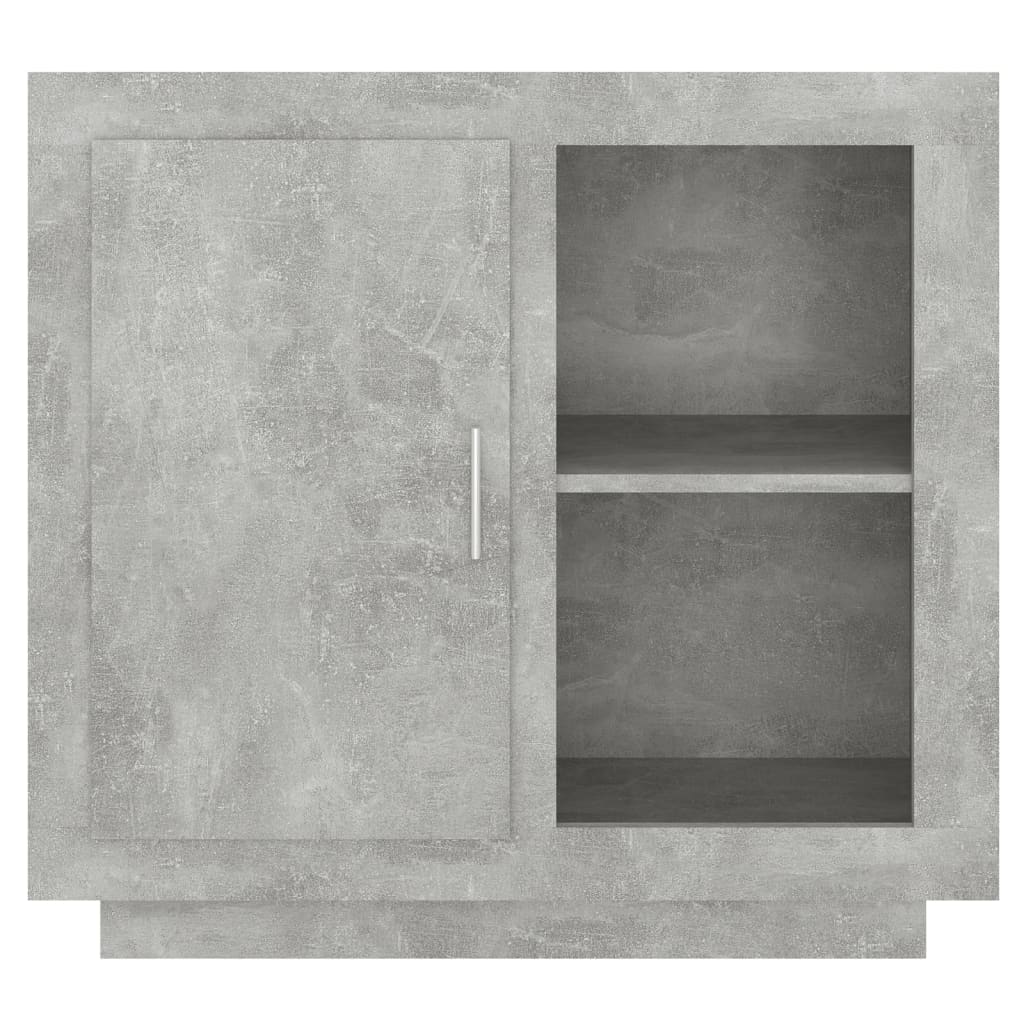 Credenza Grigio Cemento 80x40x75 cm - homemem39