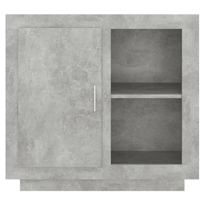 Credenza Grigio Cemento 80x40x75 cm - homemem39