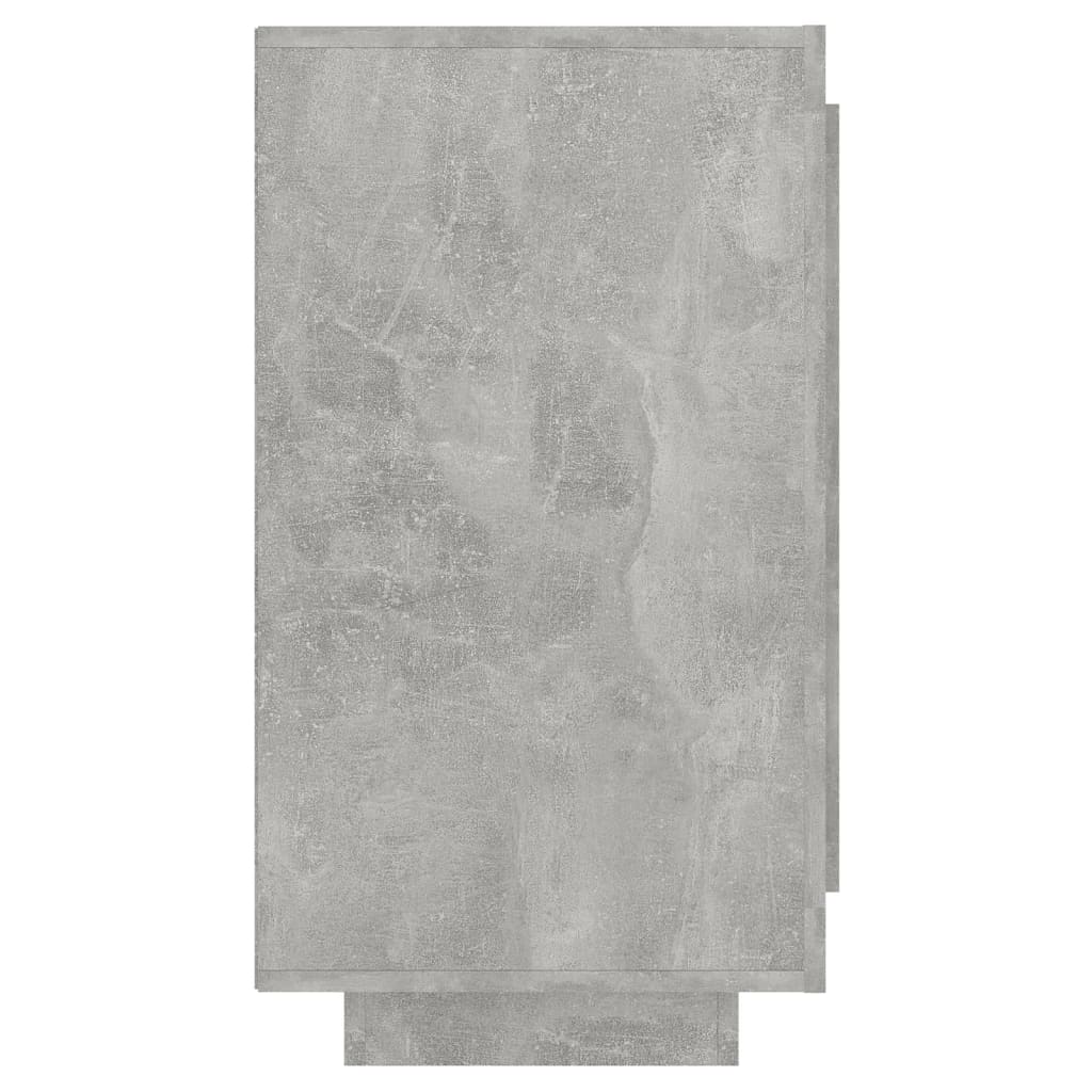 Credenza Grigio Cemento 80x40x75 cm - homemem39
