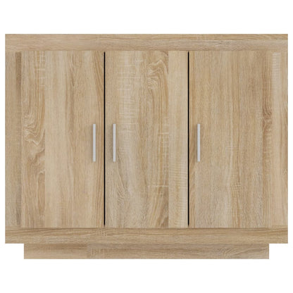 Credenza Rovere Sonoma 92x35x75 cm in Legno Multistrato