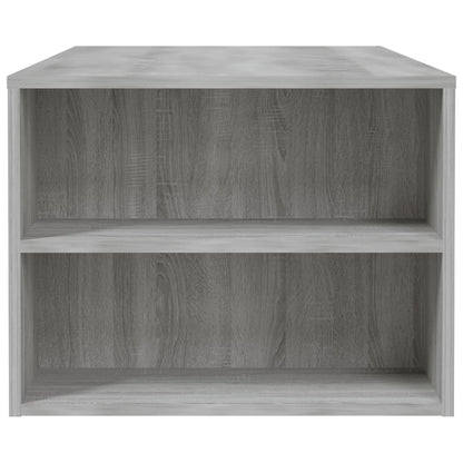 Tavolino da Salotto Grigio Sonoma 102x55x42cm Legno Multistrato | homemem39