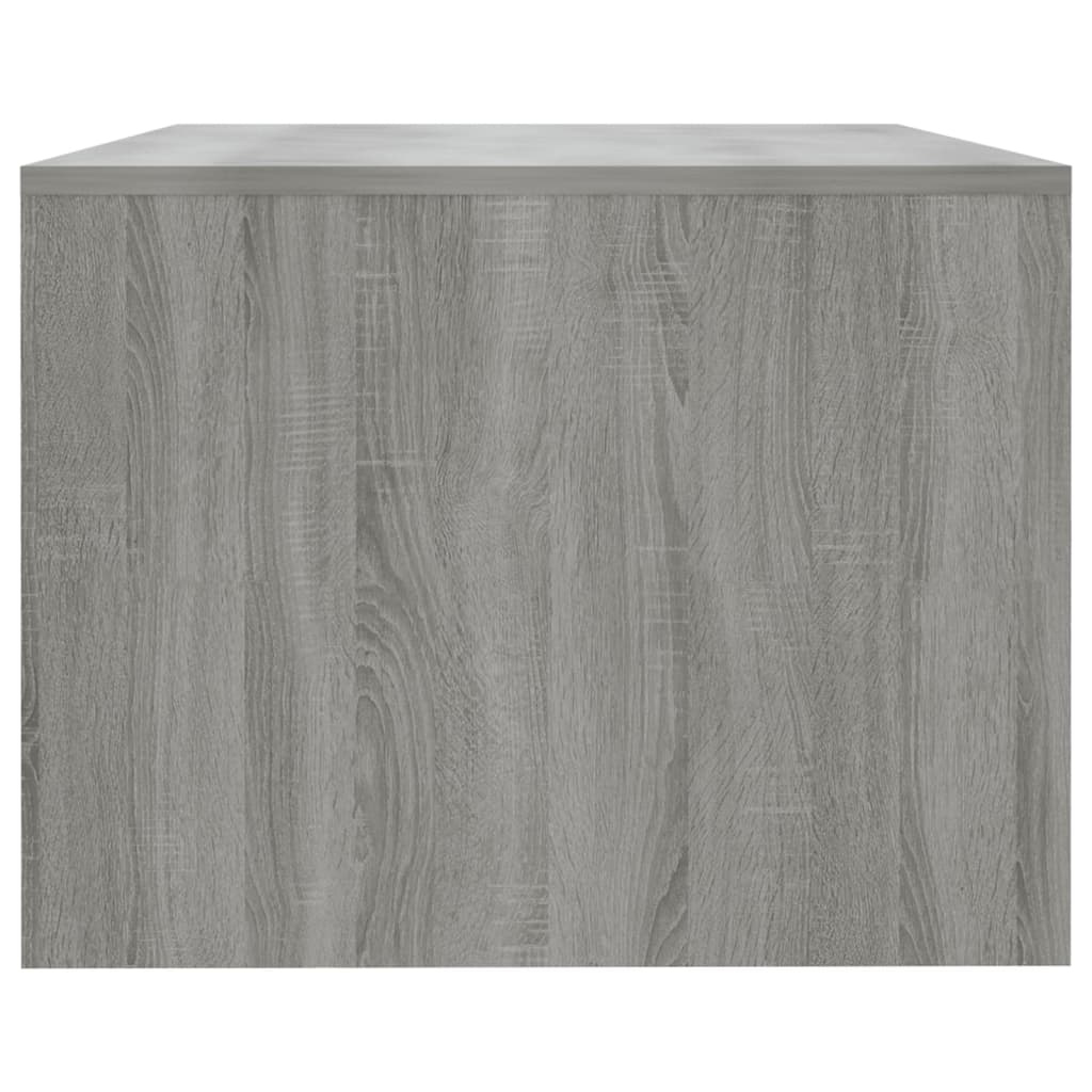 Tavolino da Salotto Grigio Sonoma 102x55x42cm Legno Multistrato | homemem39