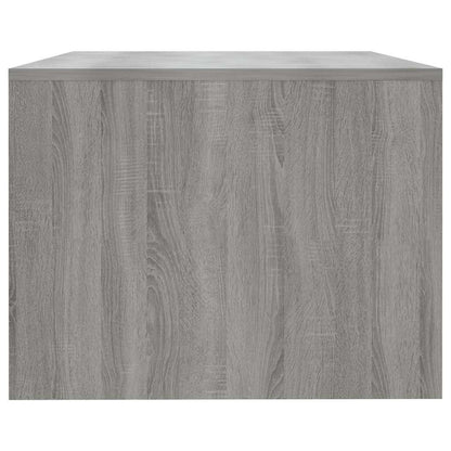 Tavolino da Salotto Grigio Sonoma 102x55x42cm Legno Multistrato