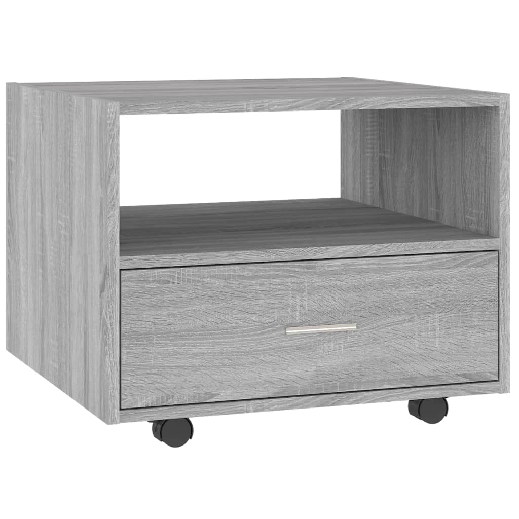 Tavolino da Salotto Grigio Sonoma 55x55x40 cm Legno Multistrato | homemem39