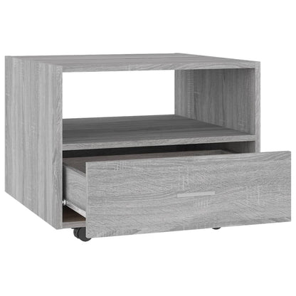 Tavolino da Salotto Grigio Sonoma 55x55x40 cm Legno Multistrato | homemem39