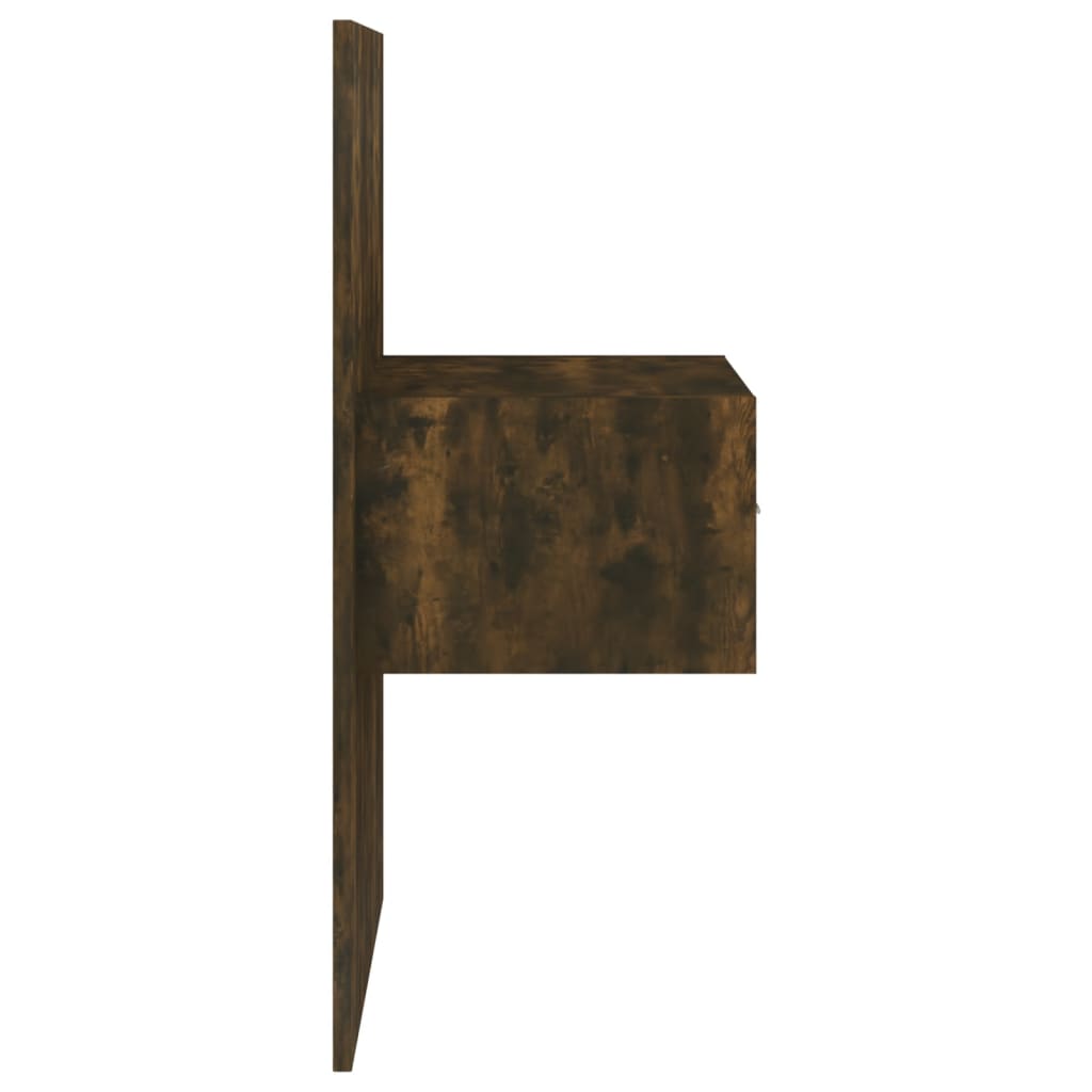 Comodino a Muro Rovere Fumo - homemem39