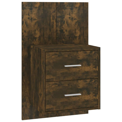 Comodino a Muro Rovere Fumo - homemem39