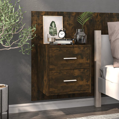 Comodino a Muro Rovere Fumo - homemem39