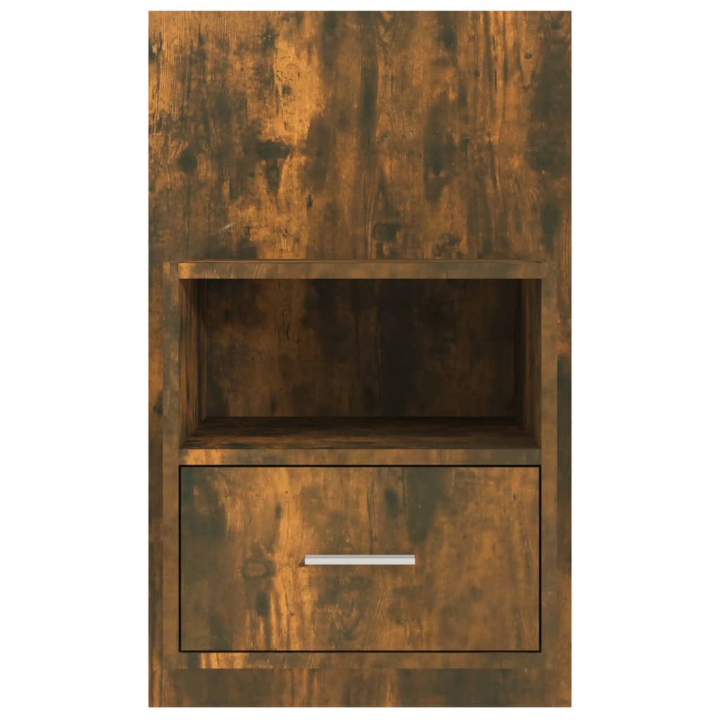 Comodino a Muro Rovere Fumo - homemem39