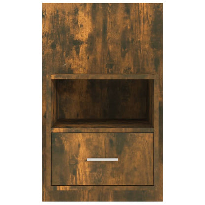 Comodino a Muro Rovere Fumo - homemem39
