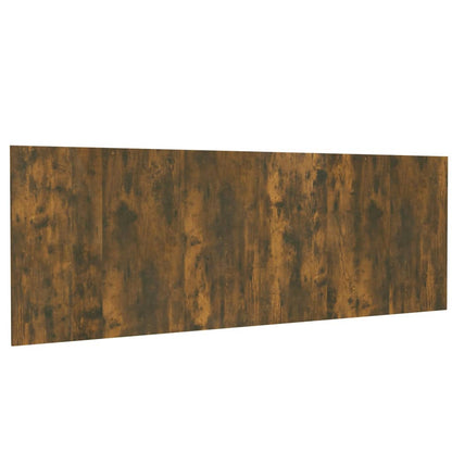 Testiera Letto Rovere Fumo 240x1,5x80 cm in Legno Multistrato - homemem39