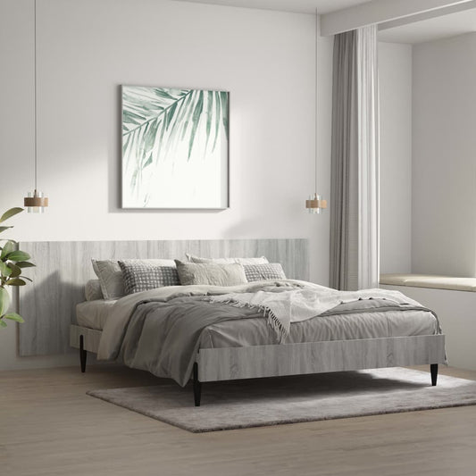 Testiera Letto Grigio Sonoma 240x1,5x80 cm Legno Ingegnerizzato - homemem39