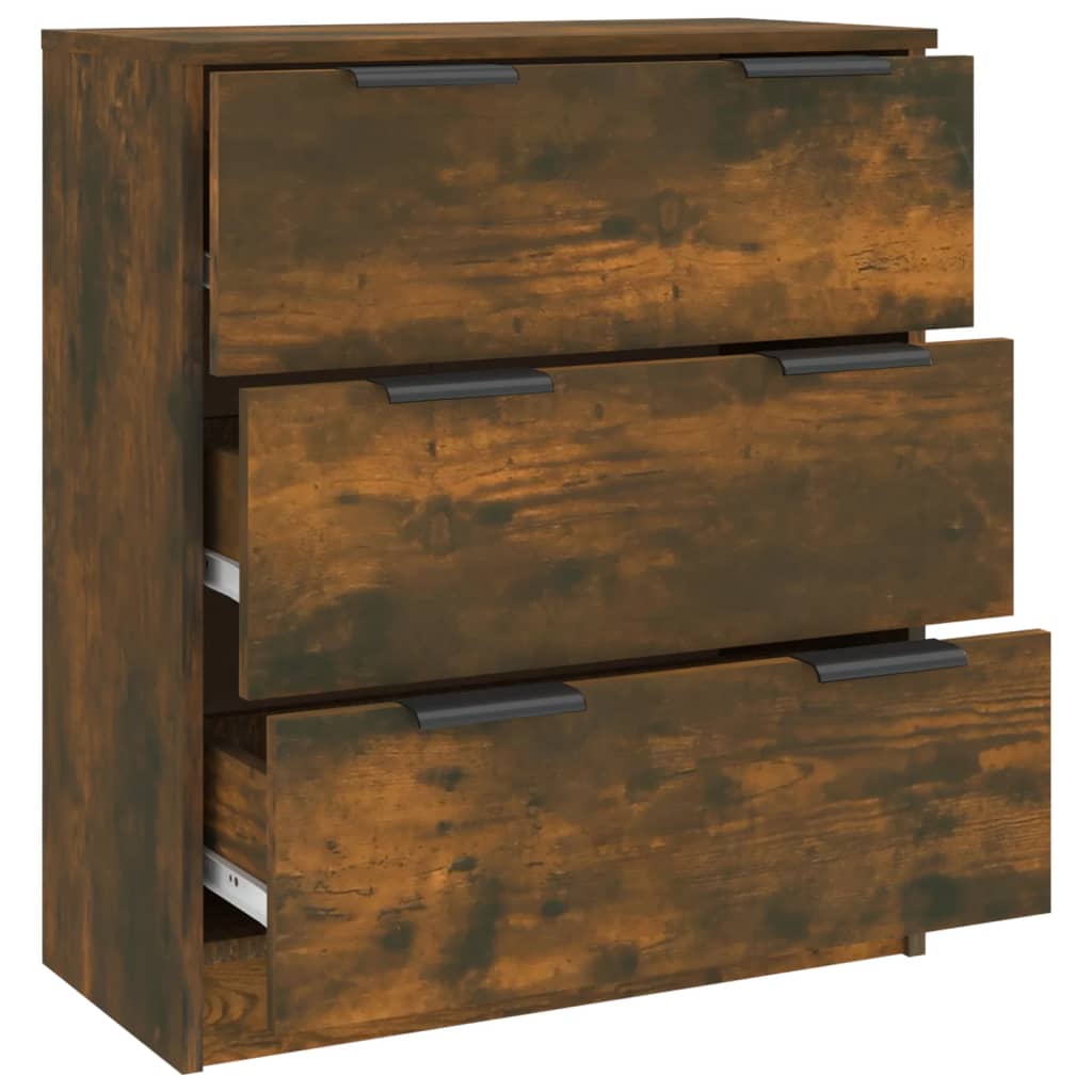 Credenza Rovere Fumo 60x30x70 cm in Legno tecnico - homemem39