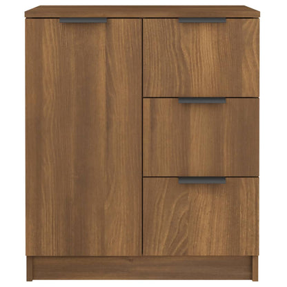 Credenza Rovere Marrone 60x30x70 cm in Legno tecnico - homemem39