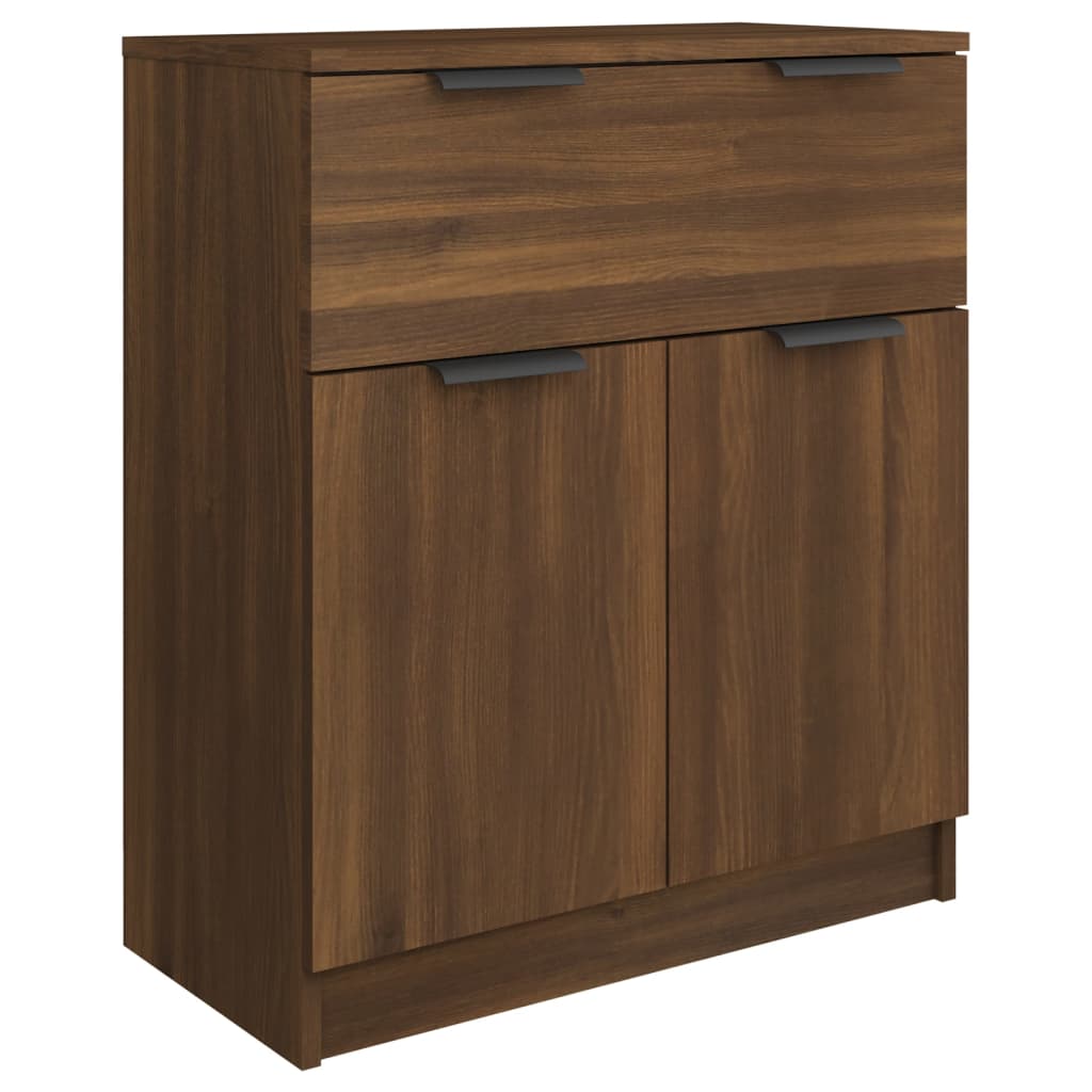 Credenza Rovere Marrone 60x30x70 cm in Legno tecnico - homemem39