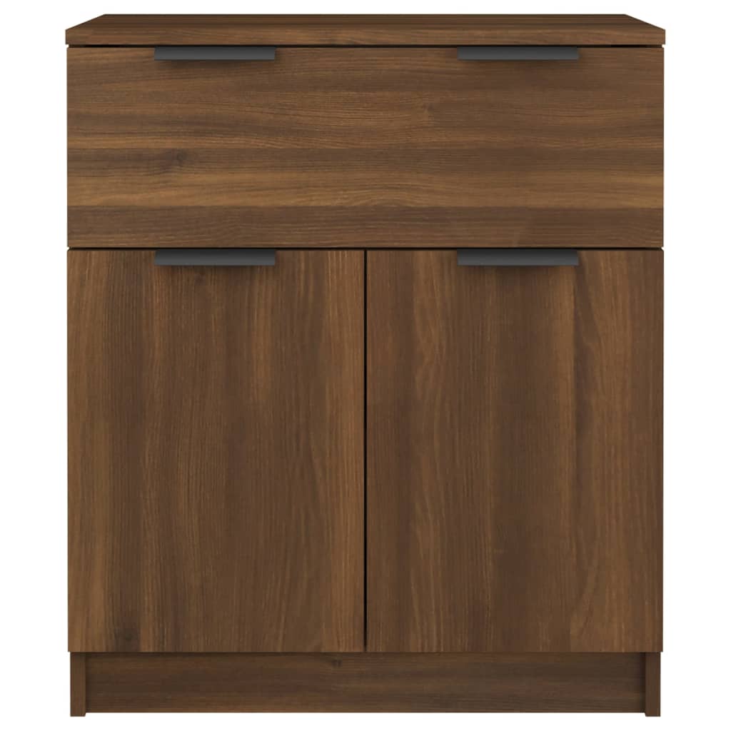 Credenza Rovere Marrone 60x30x70 cm in Legno tecnico - homemem39