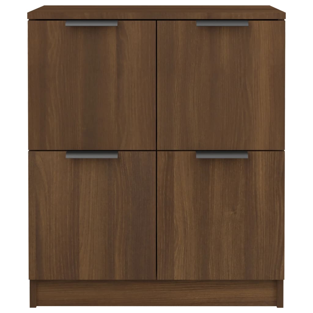Credenza Rovere Marrone 60x30x70 cm in Legno tecnico - homemem39