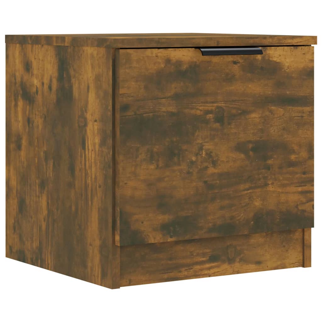 Comodini 2pz Rovere Fumo 40x39x40 cm - homemem39