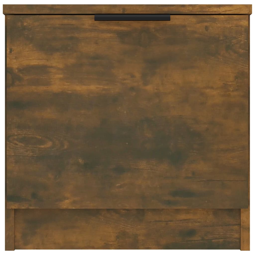 Comodini 2pz Rovere Fumo 40x39x40 cm - homemem39