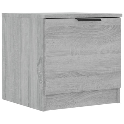 Comodino 2 pz Grigio Sonoma 40x39x40 cm - homemem39