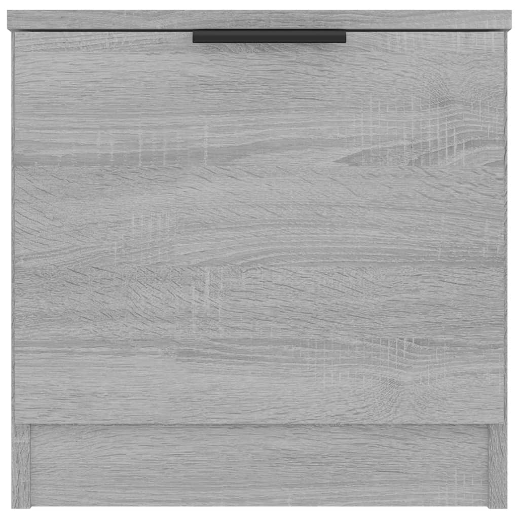 Comodino 2 pz Grigio Sonoma 40x39x40 cm - homemem39