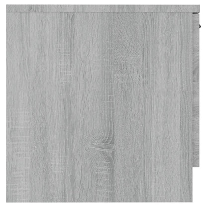 Comodino 2 pz Grigio Sonoma 40x39x40 cm - homemem39