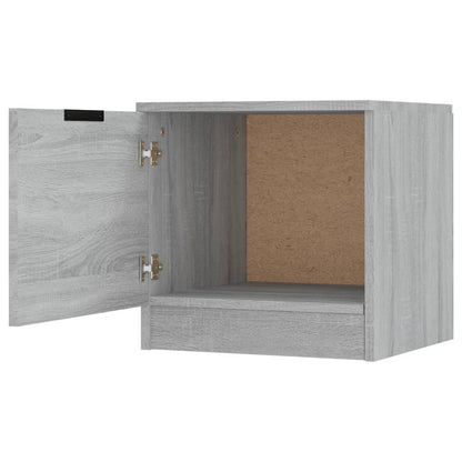 Comodino 2 pz Grigio Sonoma 40x39x40 cm - homemem39