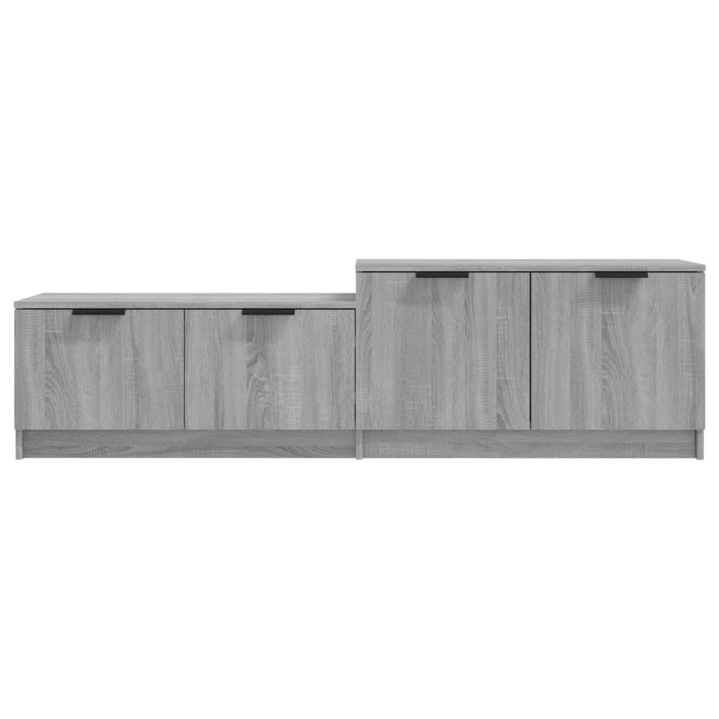 Mobile TV Grigio Sonoma 158,5x36x45 cm in Legno Multistrato - homemem39