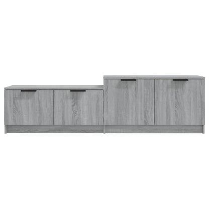 Mobile TV Grigio Sonoma 158,5x36x45 cm in Legno Multistrato - homemem39