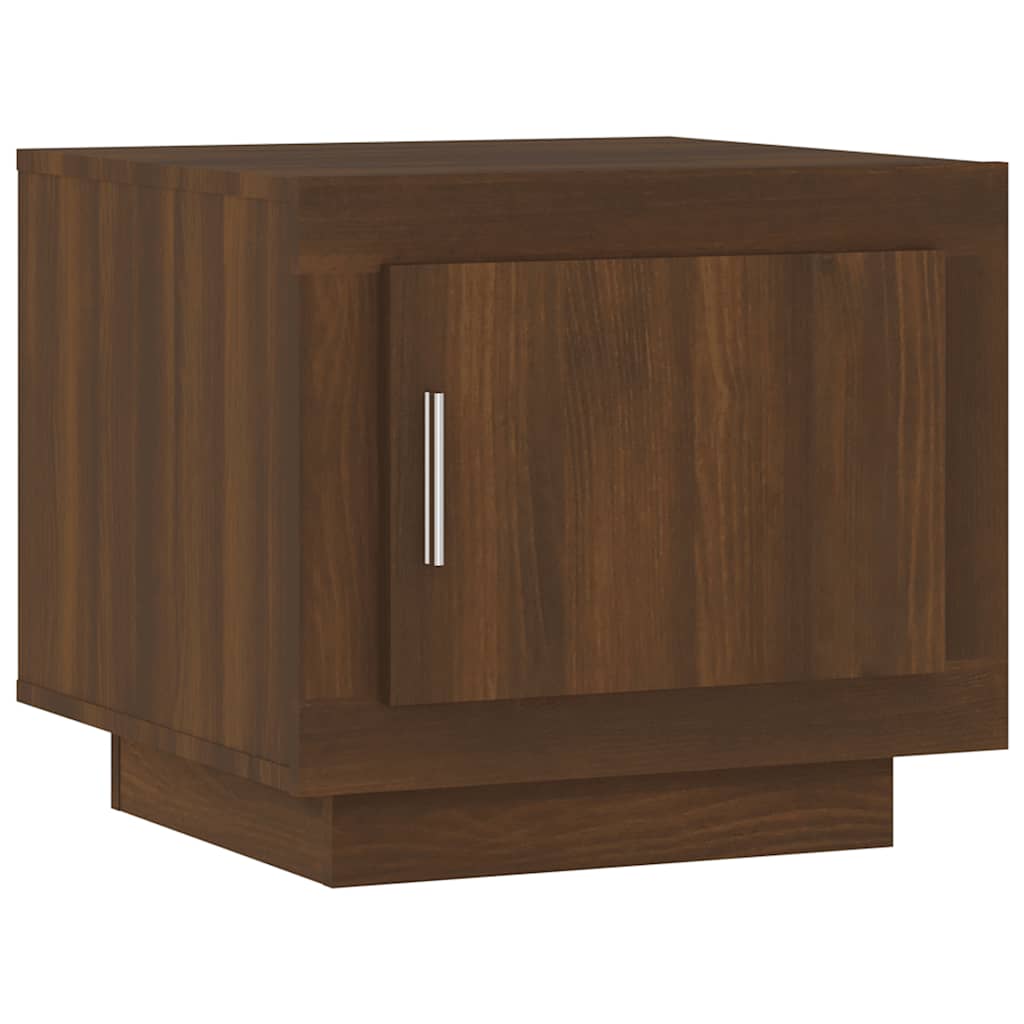 Tavolino da Salotto Rovere Marrone 51x50x45cm Legno Multistrato