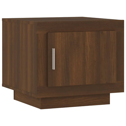 Tavolino da Salotto Rovere Marrone 51x50x45cm Legno Multistrato