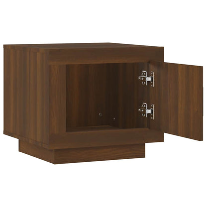 Tavolino da Salotto Rovere Marrone 51x50x45cm Legno Multistrato