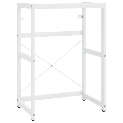 Telaio per Lavabo da Bagno con Lavabo Integrato Bianco in Ferro | homemem39