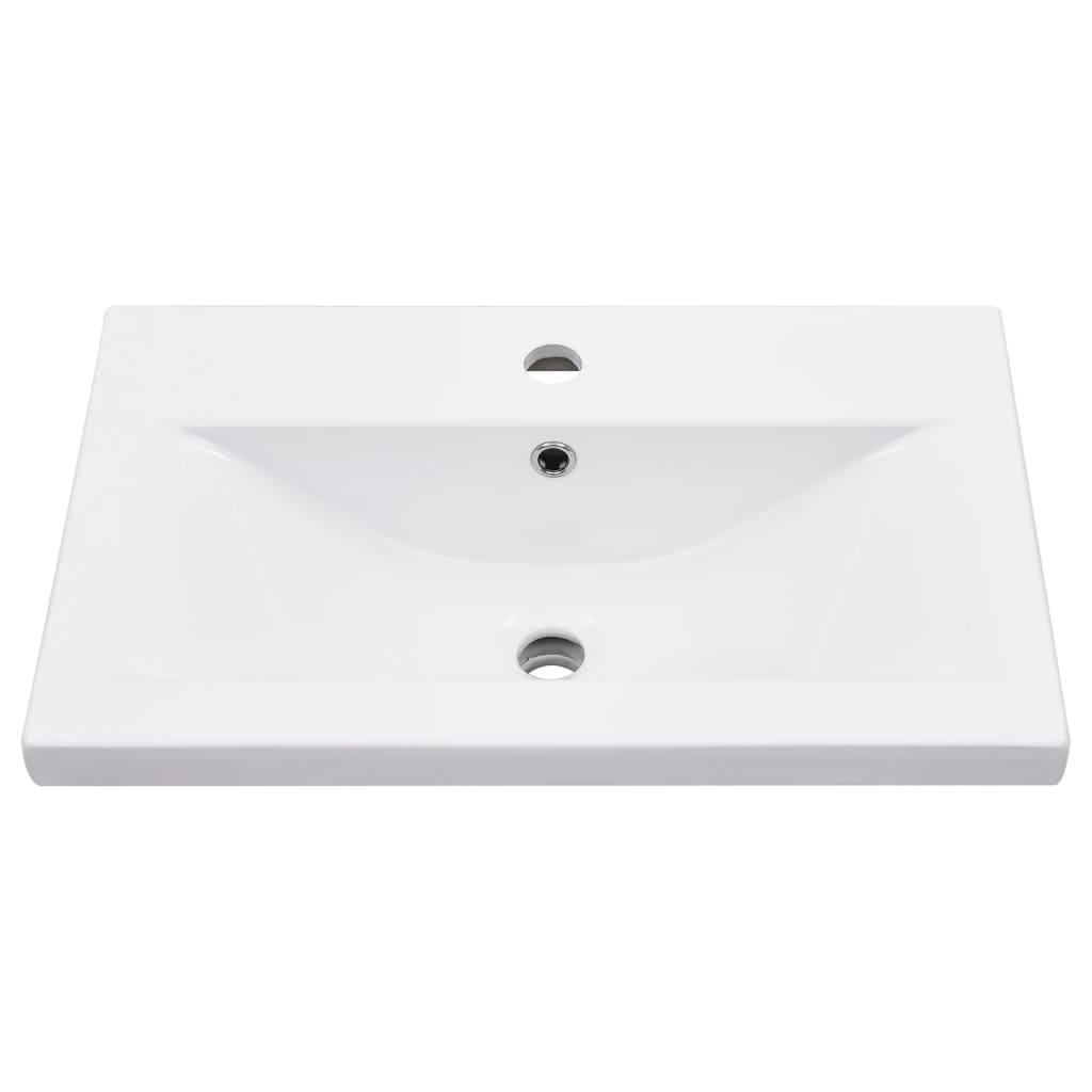 Telaio per Lavabo da Bagno con Lavabo Integrato Bianco in Ferro | homemem39