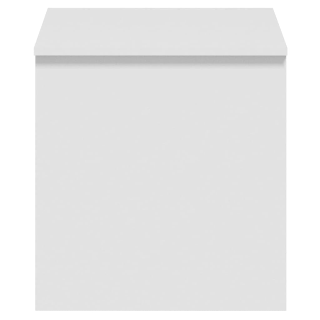 Tavolino da Salotto Bianco 102x50,5x52,5cm in Legno Multistrato | homemem39