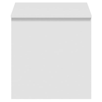 Tavolino da Salotto Bianco 102x50,5x52,5cm in Legno Multistrato | homemem39