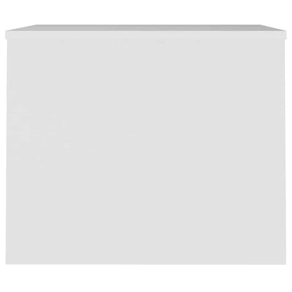 Tavolino da Salotto Bianco 80x50,5x41,5 cm Legno Multistrato | homemem39