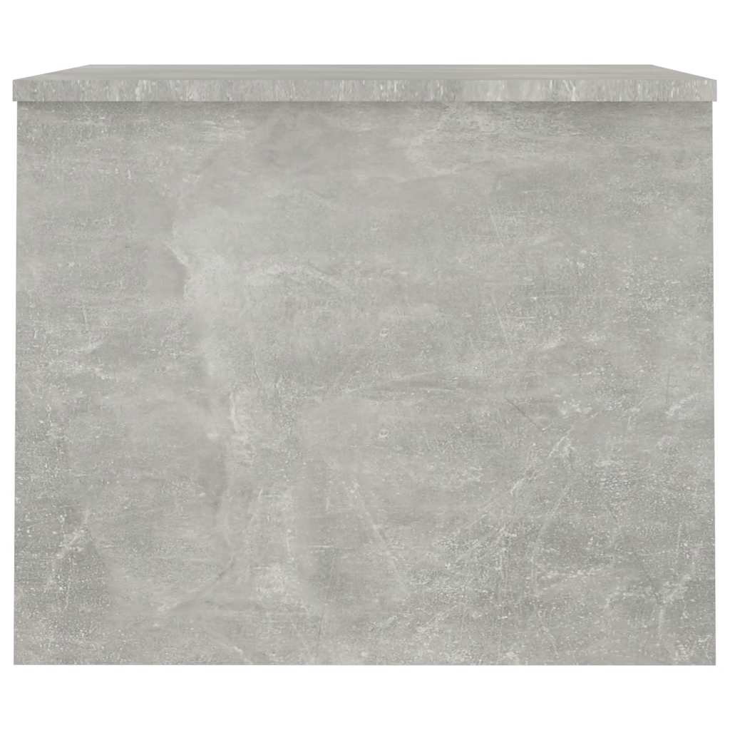 Tavolino Grigio Cemento 80x50,5x41,5 cm in Legno Multistrato | homemem39