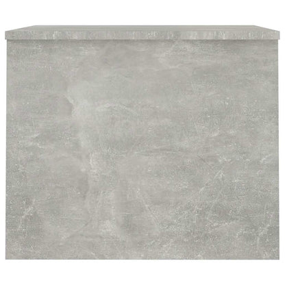 Tavolino Grigio Cemento 80x50,5x41,5 cm in Legno Multistrato | homemem39
