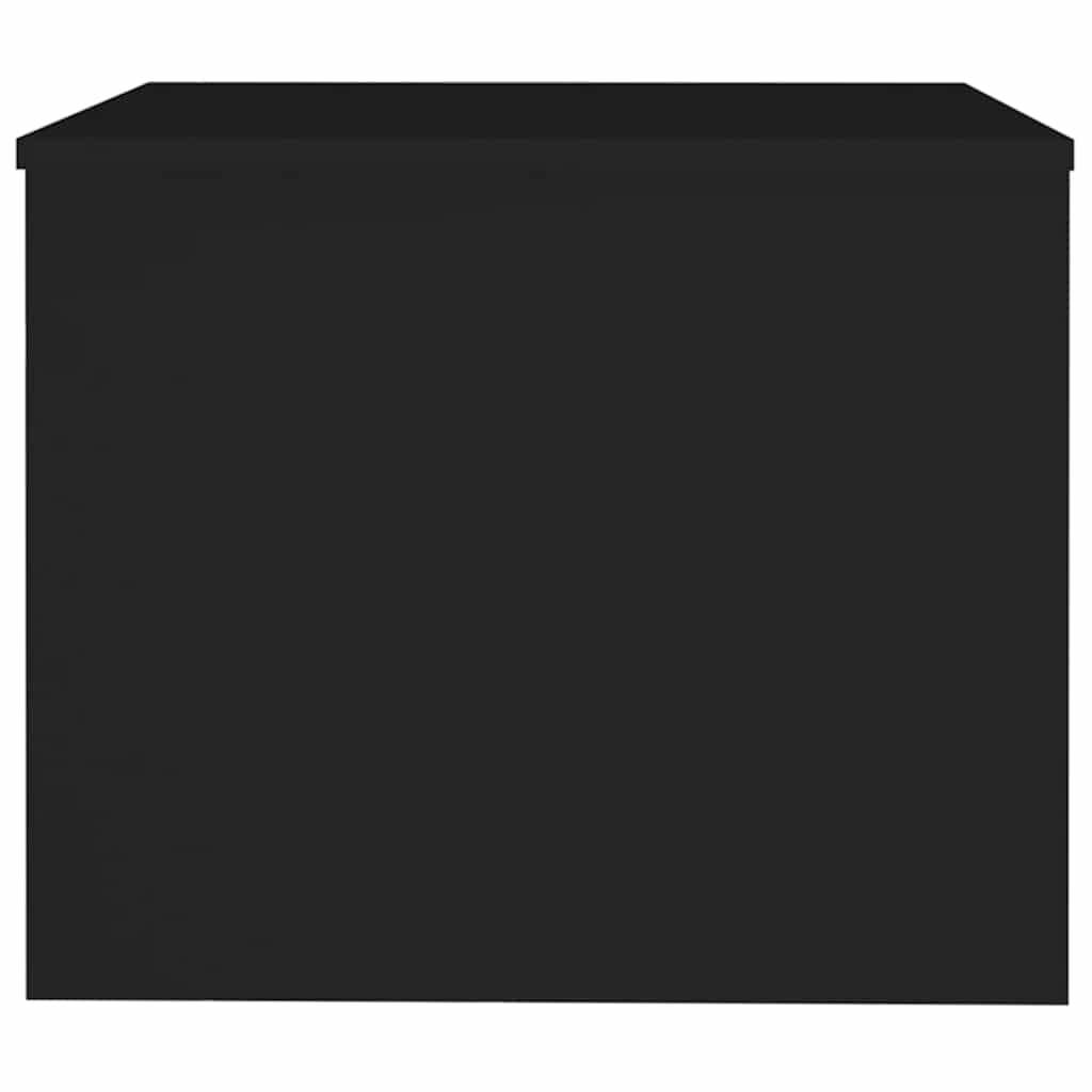 Tavolino da Salotto Nero 80x50x40 cm in Legno Multistrato | homemem39