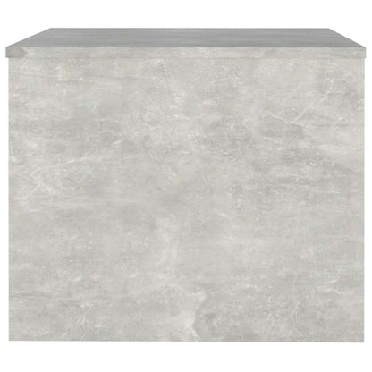 Tavolino da Salotto Grigio Cemento 80x50x40cm Legno Multistrato | homemem39