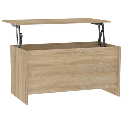 Tavolino Rovere Sonoma 102x55,5x52,5 cm in Legno Multistrato | homemem39