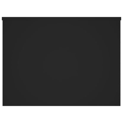 Tavolino da Salotto Nero 80x55,5x41,5 cm in Legno Multistrato | homemem39