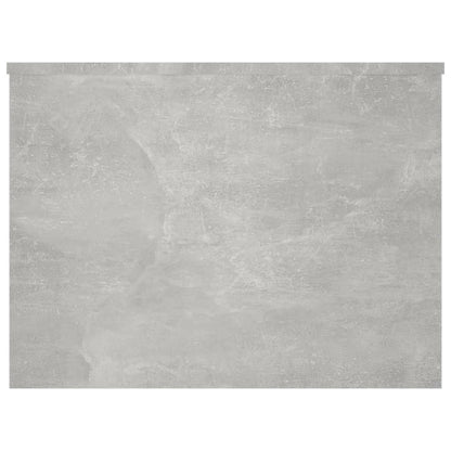 Tavolino Grigio Cemento 80x55,5x41,5 cm in Legno Multistrato | homemem39