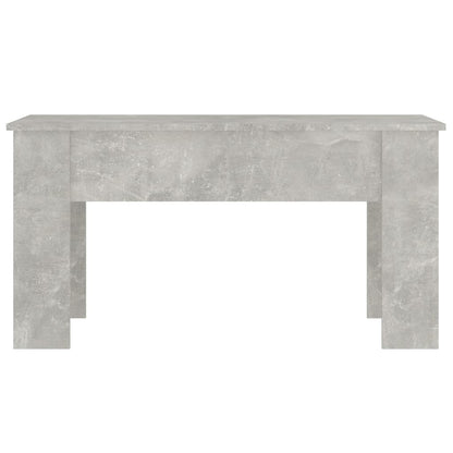 Tavolino Salotto Grigio Cemento 101x49x52 cm Legno Multistrato | homemem39