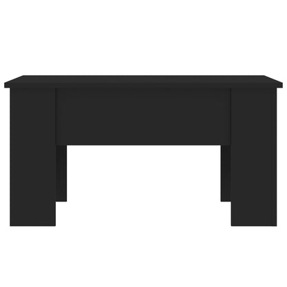 Tavolino da Salotto Nero 79x49x41 cm in Legno Multistrato | homemem39