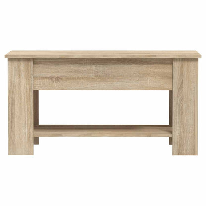 Tavolino da Salotto Rovere Sonoma 101x49x52cm Legno Multistrato | homemem39